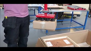 Lifting Boxes Safer and Faster | Vacuum Lifter | One Stop Handling