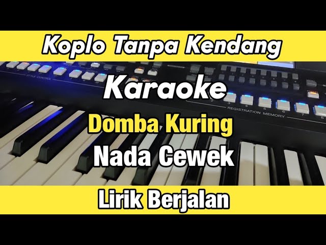 Karaoke - Domba Kuring Koplo Tanpa Kendang | Yamaha PSR SX600 class=