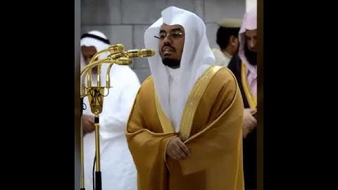 القارئ ياسر الدوسري قَالَ سَآوِي إِلَىٰ جَبَلٍ يَعْصِمُنِي مِنَ الْمَاءِ