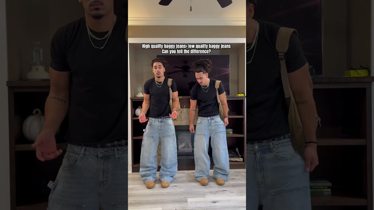 High Quality Baggy Denim Jeans Vs Low Can You Tell The Difference Baggyjeans