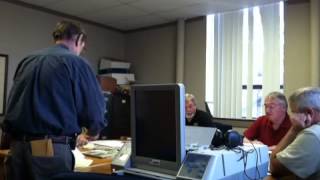 Massac County Commissioners recorded live on 10/23/12 at 8:4