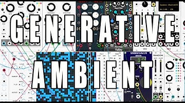 Simple Generative Patch in VCV Rack - Ambient Modular Synth