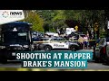 Security guard shot at rapper Drake&#39;s mansion -police