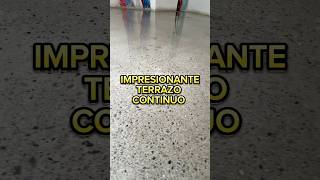 Así se hace un terrazo continuo #construction #terrazo #pavimento #hormigon