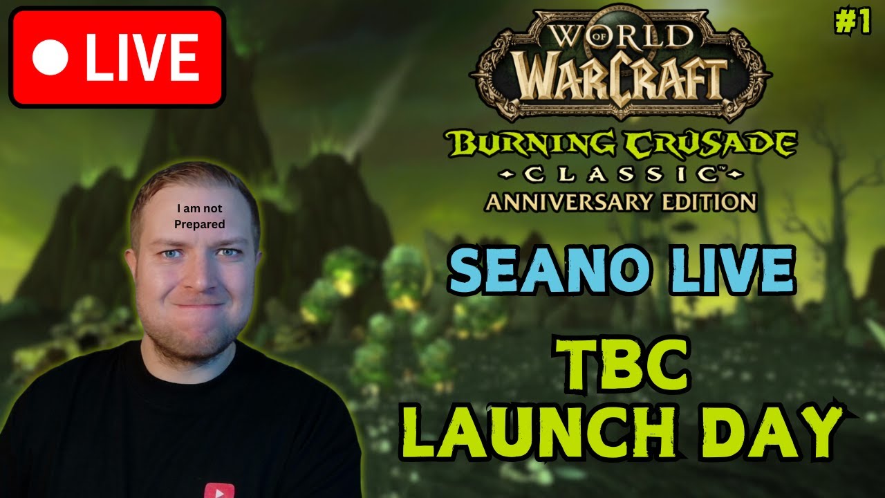 TBC LAUNCH! LVL 61!!! Dungeon Grind MAGE PoV - LETS GO!!!! WoW Classic TBC Anniversary