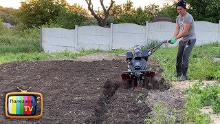 видео: Как пахать огород мотоблоком картинка: Как пахать огород мотоблоком