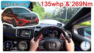 Remap 2021 Honda City RS GN3 e:HEV i-MMD | Malaysia #POV [Genting Run 冲上云霄] [CC Subtitle]