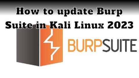 How to update Burp Suite Kali Linux 2023 || @CodeLockInsider