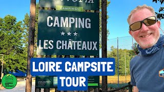 LOIRE CAMPSITE TOUR HUTTOPIA CAMPING LES CHATEAUX - TOUR + REVIEW