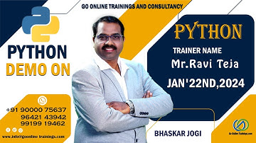 New Python Full Stack Online batch starts on Jan 22nd, 2024 @ 8:00 AM IST