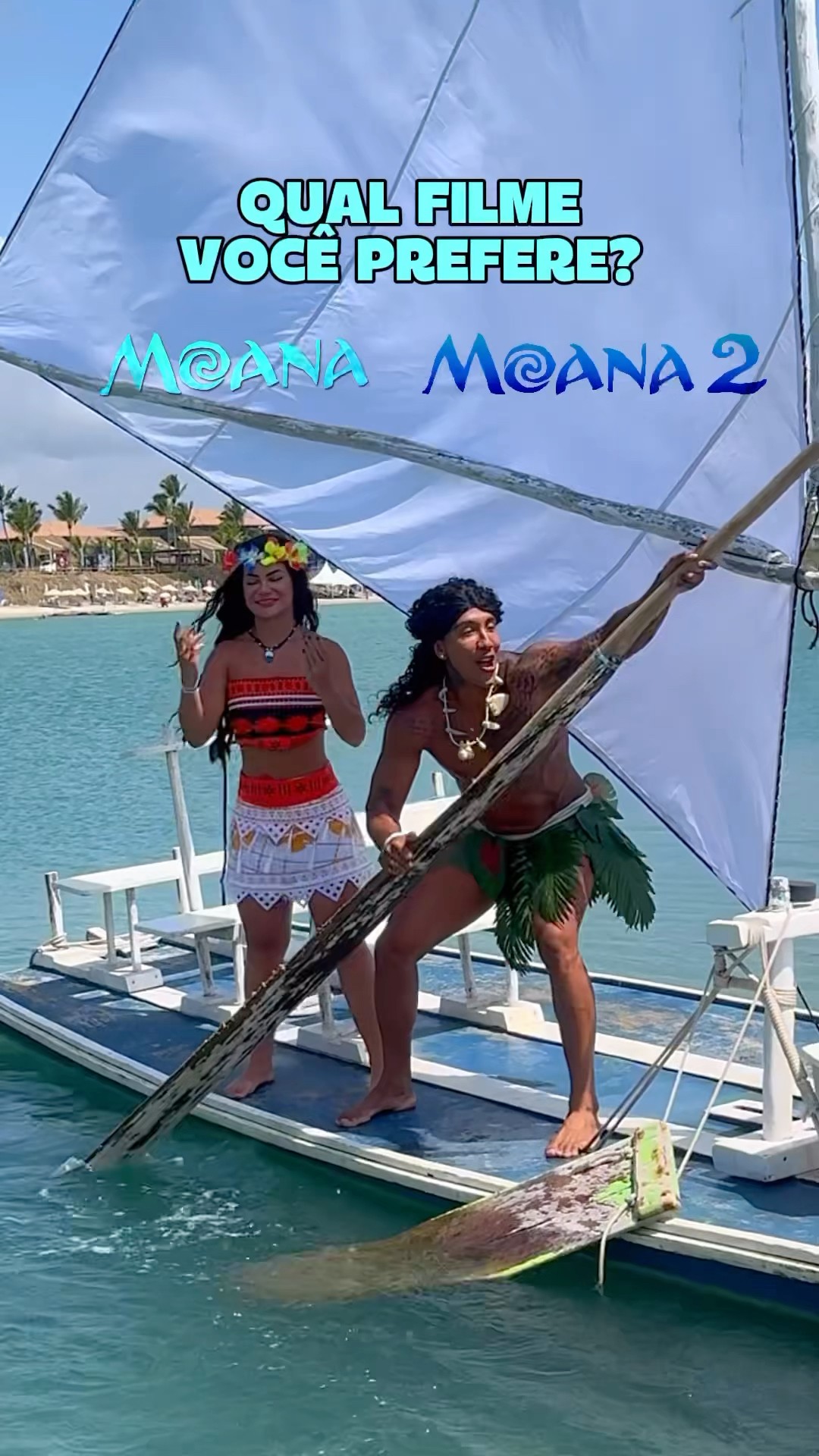 MOANA 1 ou MOANA 2?​⁠@mayca.brasil #moana #maui #apollosant #fantasy #short #shorts