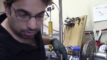 Testing damper gas spring rate / response of Bilstein monotube using a Roehrig 2VS shock dyno (pt 1)