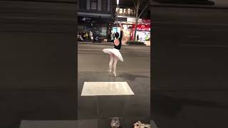 Melbourne Ballet Busker  Bianca Carnovale