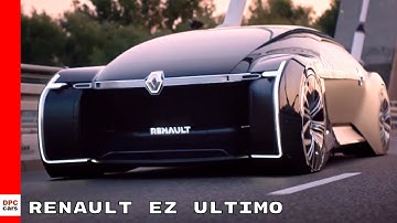 Renault EZ ULTIMO Robo Vehicle