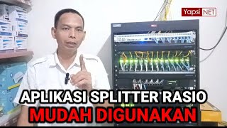 APLIKASI PERHITUNGAN SPLITTER RASIO MUDAH DIPAHAMI screenshot 1