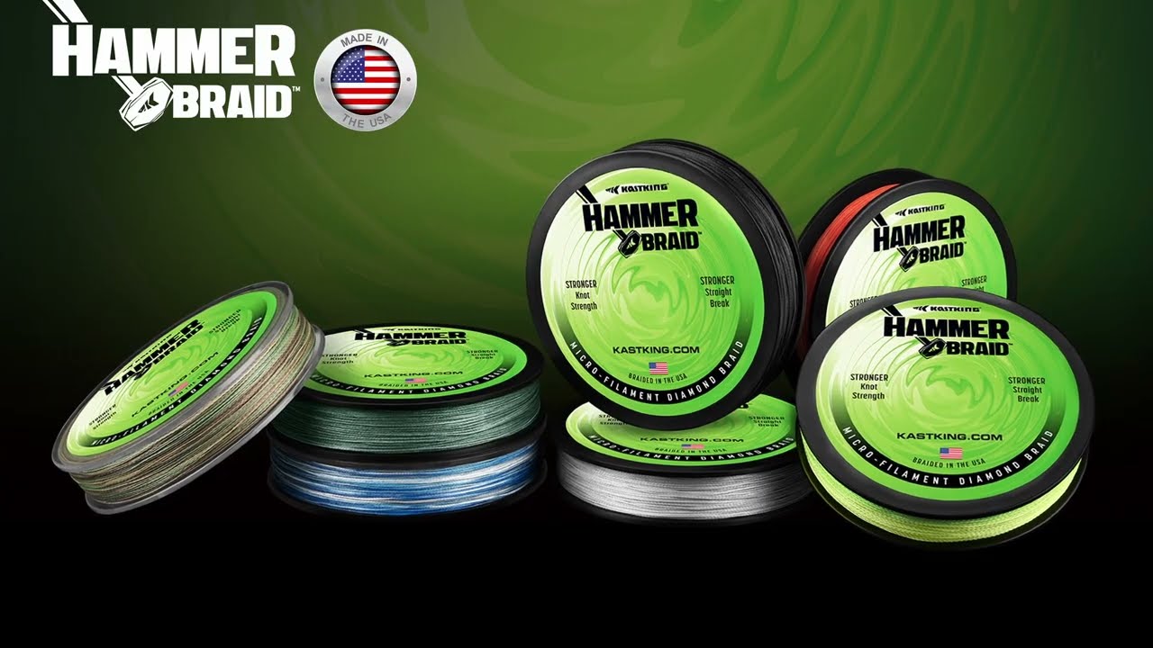 NEW KastKing Hammer Braided Fishing Line 