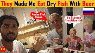South Russian Made me Eat Raw Fish 🐟with Beer 🍺. || BlaBlaCar to Anapa.🇷🇺