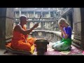 Blessed by a Monk at Angkor Wat Temple in Cambodia Part 1