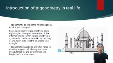 Trigonometry in Architecture
