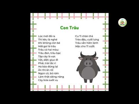 Bài thơ Con trâu