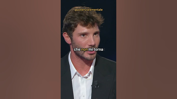 Stefano De Martino: "A me NON servono le SCUSE." 🌹