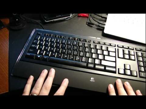 Arabiske Sarabo Credential døråbning logitech illuminated keyboard review - YouTube