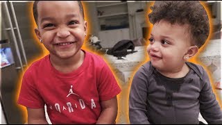 GUESS WHAT DJ & KYRIE DID FOR THE FIRST TIME?? | The Prince Family Clubhouse