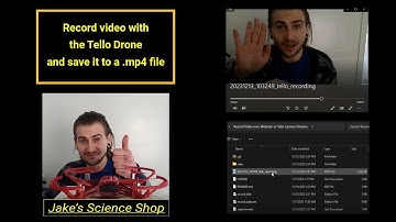 Record Video from the Tello Drone with Python and OpenCV | Save as .mp4 file | Programming Tutorial