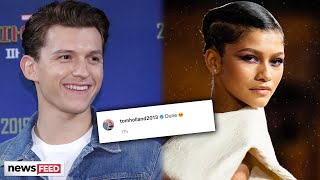 Tom Holland SWOONS Over Zendaya At Dune Premiere & Z Reacts!