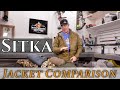 Sitka jacket comparison and review   big game jackets field tested