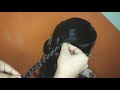 Trendy hair styles | super cute flowers in hair| party style| hair style 70