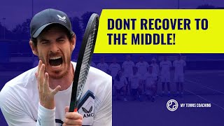 Stop Telling Players to Recover to the Middle in Tennis