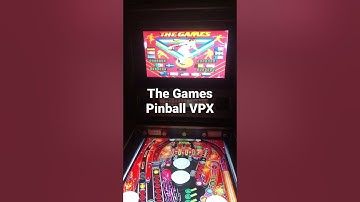 The Games Visual Pinball VPX - Virtual Pinball #virtualpinball #pinball #vpx #arcade #olympics