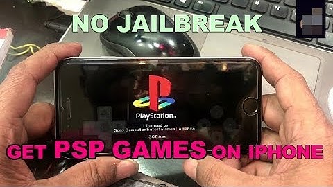 How To Get SONY PSP Games On Your iphone iOS 11 | No Jailbreak ||