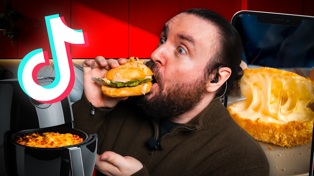 Ich TESTE virale AIRFRYER REZEPTE (für das BESSERE LEBEN)