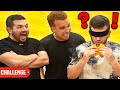 GUESS THE FAST FOOD BURGER! *Blindfold Challenge* with CourageJD!