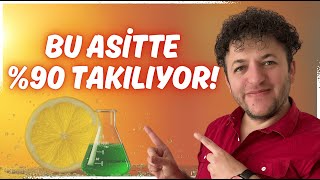 Asitler Kimyanın En Ekşi Yüzü