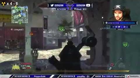 MW2: 100+ Triple Nuke on Invasion [LIVE]