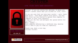 Crypter v2.40 ransomware Removal + Files Restore Help
