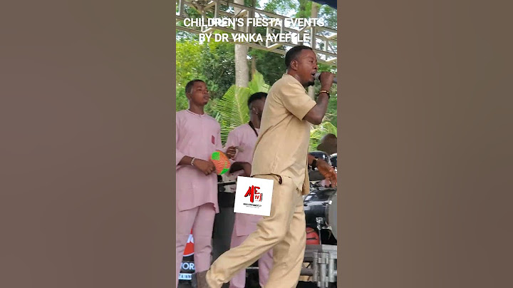 SEE YINKA AYEFELE AND TAIYE CURRENCY DANCING STEP AT CHILDREN'S FIESTA IN IBADAN
