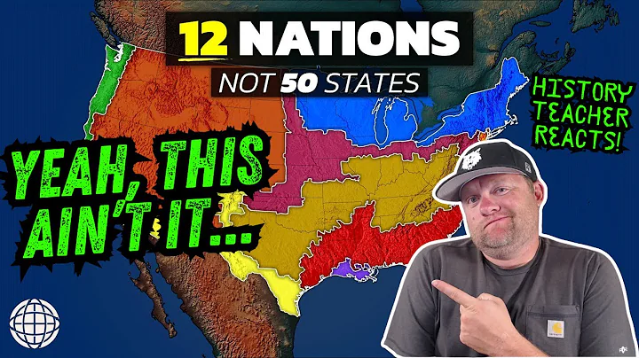 Why The US Is Really 12 Nations (Not 50 States) | History Teacher Reacts | Geography by Geoff