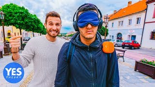 Dropped Blindfolded in a New Country with No Money!!