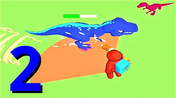 🦖 My Dinosaur Land 🦖 GAMEPLAY Part 2 NEW Dinosaurs + HUGE Upgrades (Android, iOS)