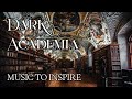 reading in your favorite corner of the library in a thunderstorm | Dark Academia Playlist