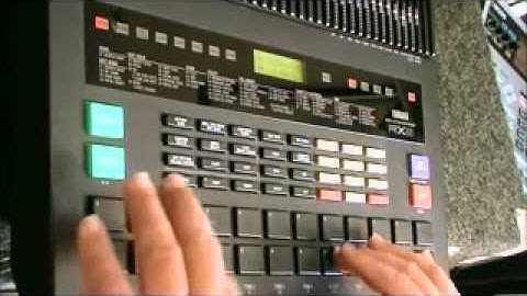 Yamaha RX5 Drum Machine "Demo 1"