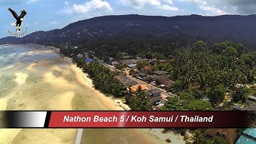 Nathon Beach 5 / Koh Samui  / overflown with my drone