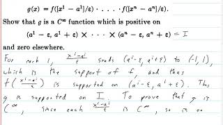 Spivak Chapter 2 Exercise 26c