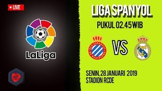 Jadwal Pertandingan Liga Spanyol Espanyol Vs Real Madrid, Senin Pukul 02.45 Wib