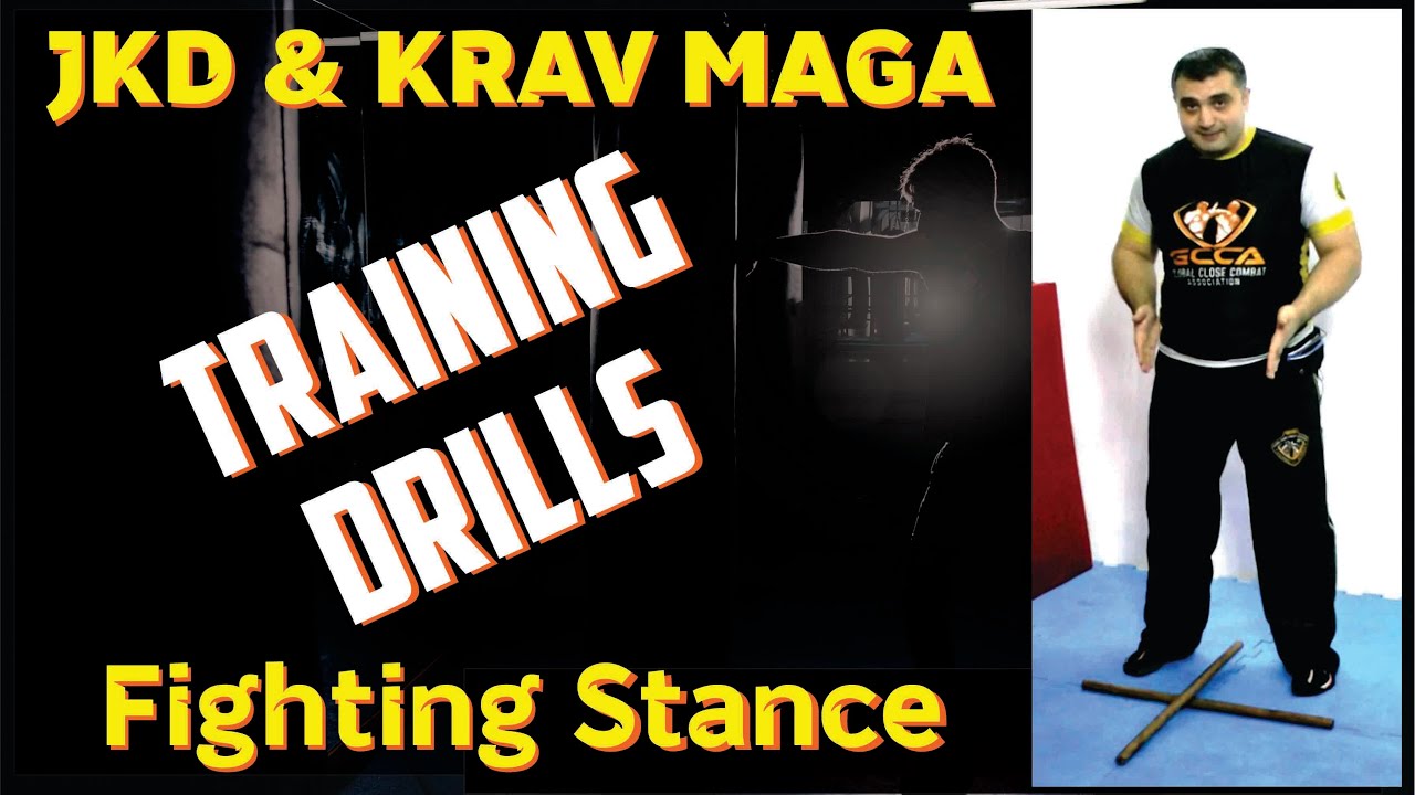BEST FIVE EXERCISES to build a solid fighting stance. JEET KUNE DO/KRAV
