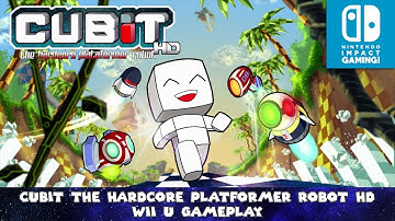 Cubit The Hardcore Platformer Robot HD Wii U Gameplay